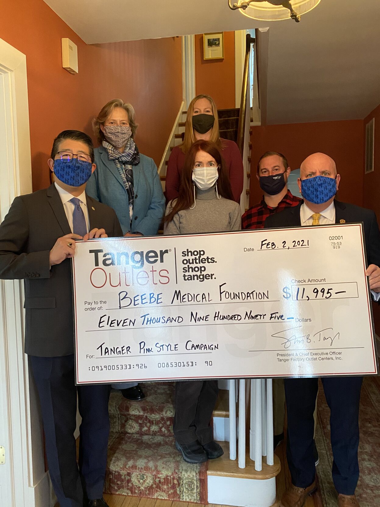 Tanger Pink Style donation